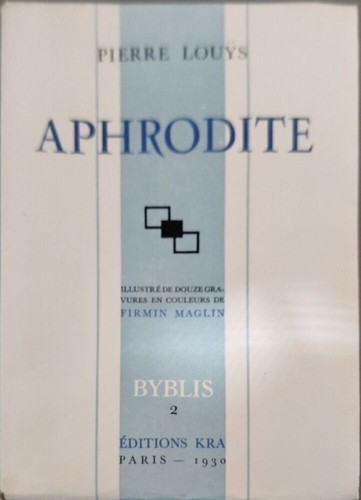 Aphrodite pierre louys bon - pierre,