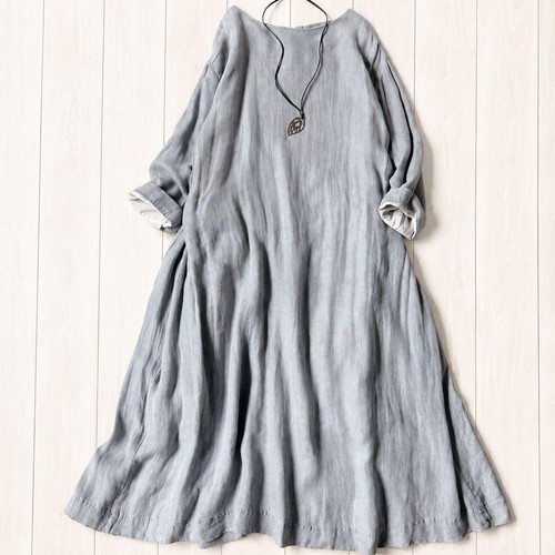 Robe longue maxi col - , bateau