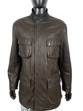 Veste en cuir Trussardi Uomo