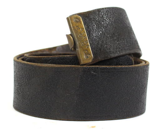 Cuir ceinturon - cuir, de