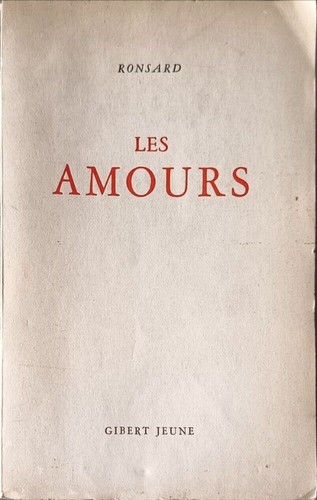 Les amours ronsard - |,
