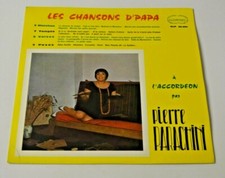 DISQUE VINYLE 33 TOURS PIERRE PARACHINI PETIT BAL MUSETTE  PAS CD 45 DVD CONCERT