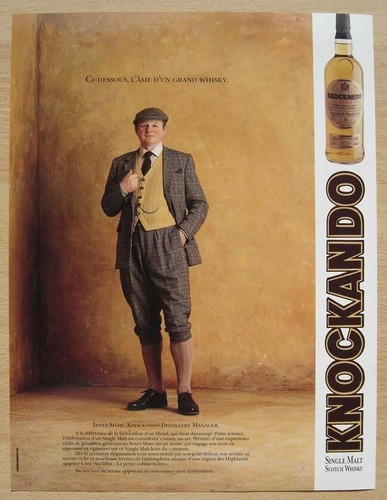 Publicité papier whisky - papier,