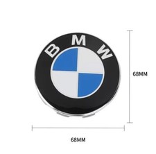 Cache Moyeu Auto 4x logo BMW