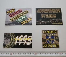 Sticker Irréductibles Toulon ultra foot écharpe club supporter sc sporting Paris