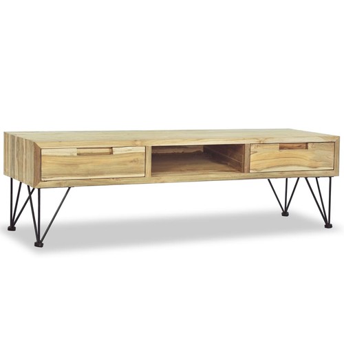 Teck massif meuble - teck, tv