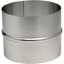Raccord aluminium pour gaine de ventilation - diamètre 110/116 mm TEN