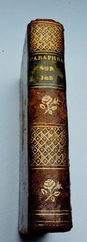 Livre ancien paraphrase sur - livre,