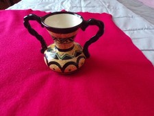 ANCIEN PETIT VASE ST JEAN DE BRETAGNE A 2 ANSES 