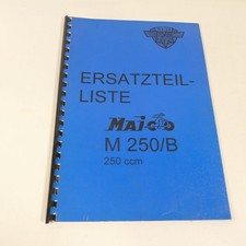 Maico M 250/B Liste De Pièces