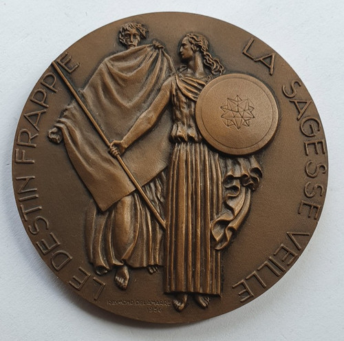 Médaille bronze sagesse - bronze,