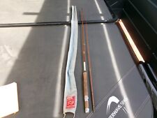 CANNE à MOUCHE 9 Pieds Bambou refendu semi parabolique Pezon et Michel.