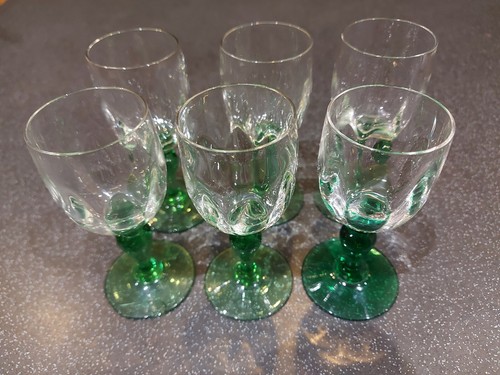 Anciens verres soufflés - 6,
