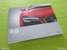 BROCHURE AUDI R8 COUPE-SPYDER 2012 NEUVE GRAND FORMAT