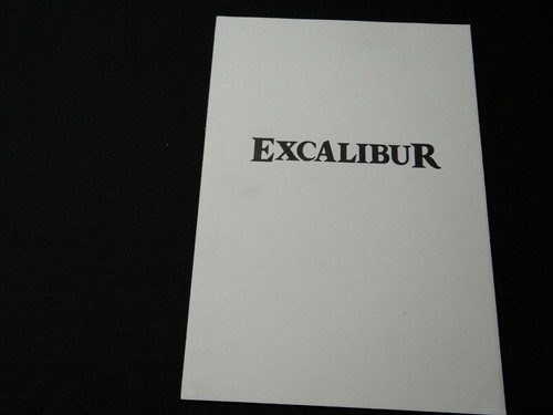 Excalibur john boorman - john, dossier