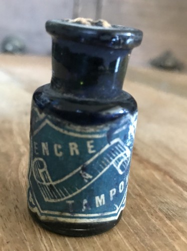 Ancienne bouteille encre - bouteille, d’encre
