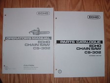 ECHO CS302 CHAIN SAW  OWNERS &