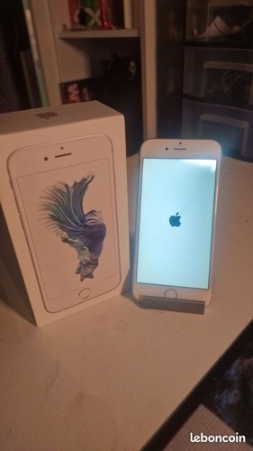 Iphone silver avec - iphone, boîte