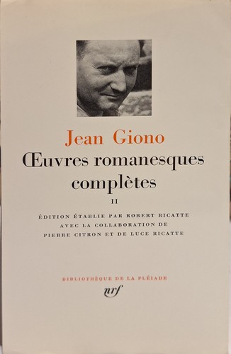 Jean giono œuvres - jean,