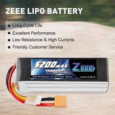 Zeee 6S Lipo 22,2V 5200mAh 50C