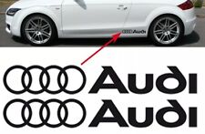 2 STICKERS AUDI Bas de caisse