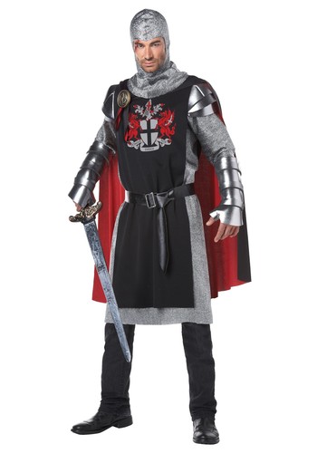 Men medieval knight costume - medieval,