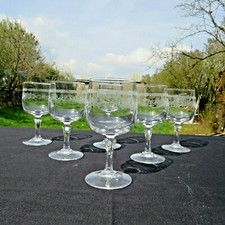 6 verres a vin blanc en cristal d arques modèle Matignon 12 cl L 2