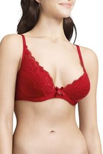 Soutien gorge Chantelle orangerie enveloppant rouge