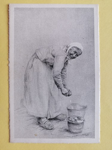 Cpa gravure dessin - gravure, jean