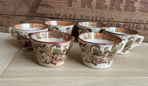 Anciennes tasses faience - 6,