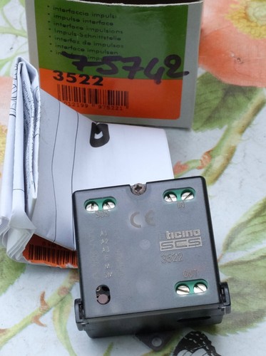 Bticino 3522 interface