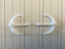 2 haches Goldorak 13cm Shogun