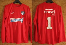 Maillot Joma Havre athlétic Club HAC Gardien porté 16 ans rouge vintage - XS