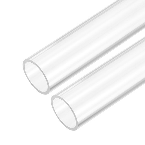 Acrylic tube pcs - acrylic, 2
