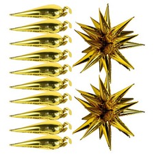  Ballons Étoiles En Aluminium