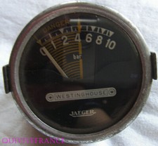 COMPTEUR PRESSION BAROMETRE  VINTAGE JAEGER WESTINGHOUSE
