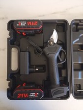 Sécateur electrique sans fil à batterie Scie Outil de jardin Ciseaux d'élagage