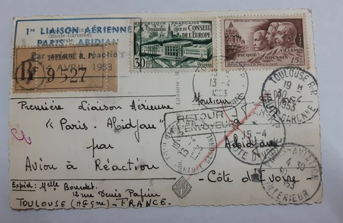Carte poste aerienne er - poste,