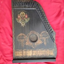 . Instrument De Musique.Cythare Ancienne Bon État