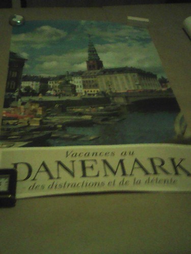Affiche ancienne danemark - affiche,