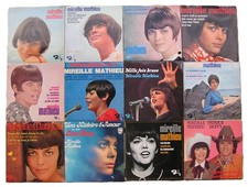 Mireilke MATHIEU : lot de 12