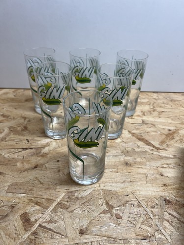 Lot verres gini - de,
