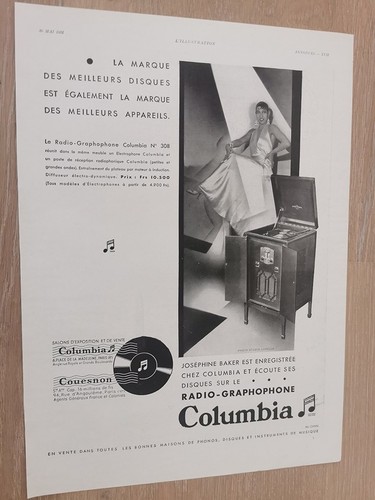 Publicité 1931 josephine - publicité,