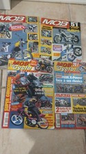 Lot 4 magazine revue  mob et cyclo mob magazine chop numéro 