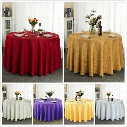 Jacquard table ronde tissu - ronde,