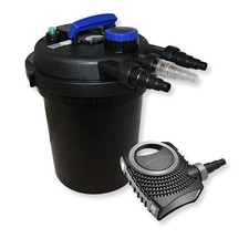 Kit filtration bassin à pression 6000l 11W UVC Stérilisateur NEO8000 70W Pompe