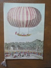 Ancien Menu Concorde 1979 Air