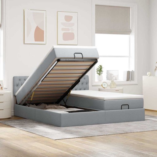 Lit coffre avec matelas - , et