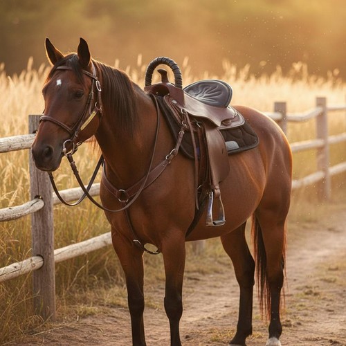 Selle cheval ensemble - cheval,