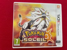 Jeu Pokemon Soleil Nintendo